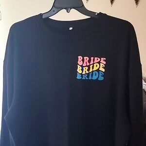 Bride oversized sweatshirt